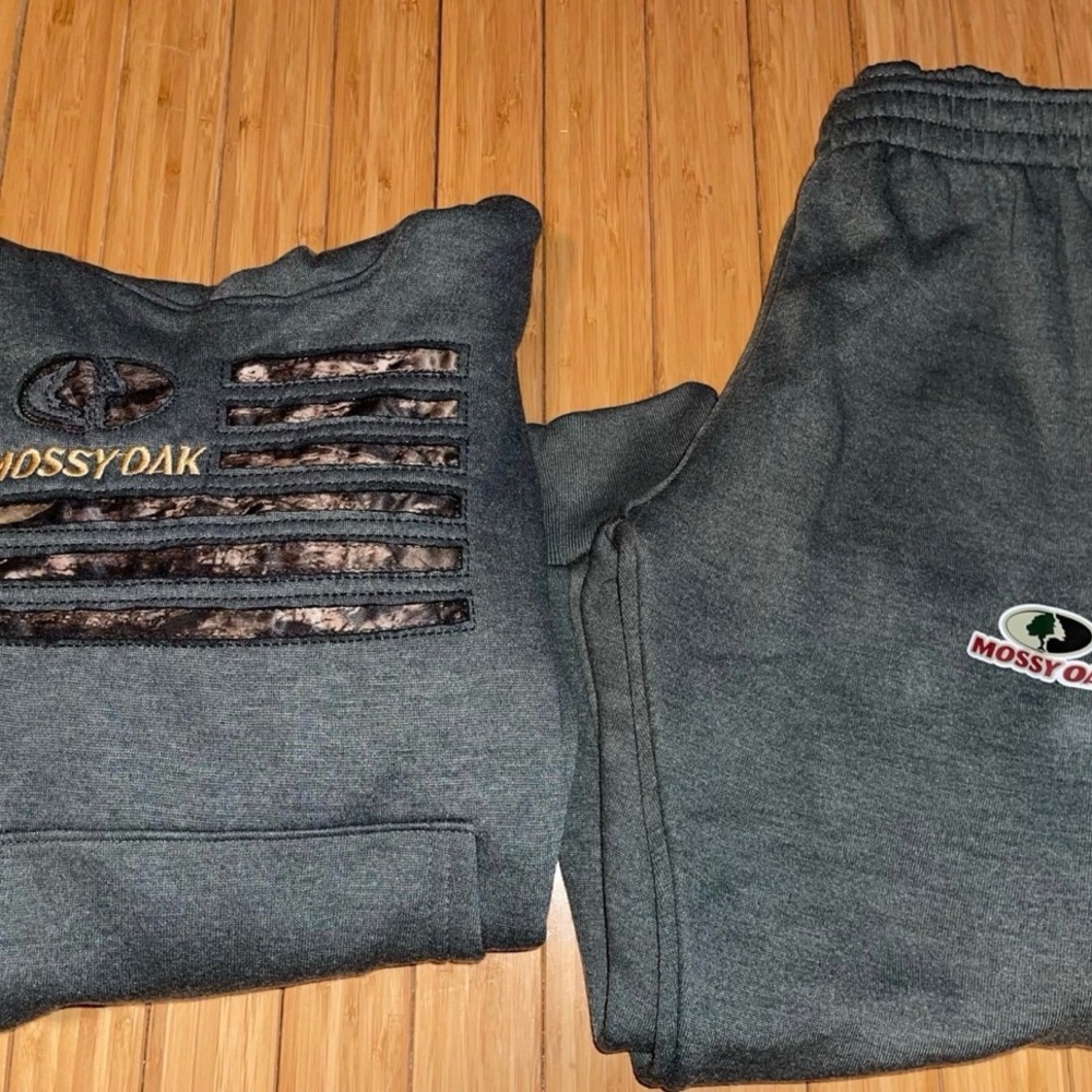 Mossy Oak Kids Gray Sweatpants
